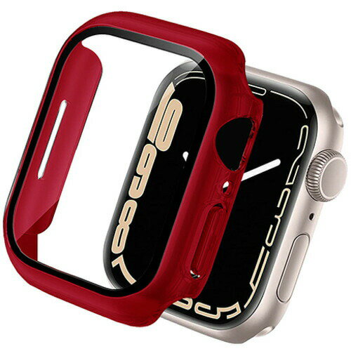 JAN 4571480042522 クールモバイルカンパニー Apple Watch Series 7 45mm 用フルカバーケース レッド AWPC45-RD クールモバイルカンパニー株式会社 スマートフォン・タブレット 画像