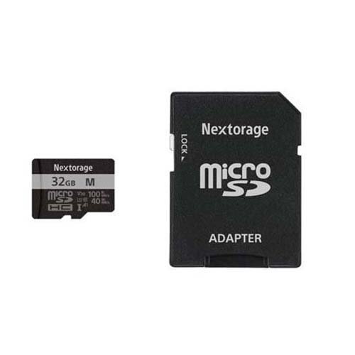JAN 4571512950177 Nextorage microSDXC UHS-Iメモリーカード 32GB NUS-MA32G/N Nextorage株式会社 TV・オーディオ・カメラ 画像