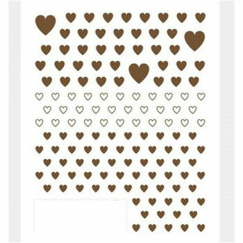 JAN 4571544077217 ツメキラ TSUMEKIRA カラーハート BROWN 茶色 つめきら ハート柄 バレンタイン クリスマス 推し活 カラフル シンプル 株式会社イングカワモト 美容・コスメ・香水 画像