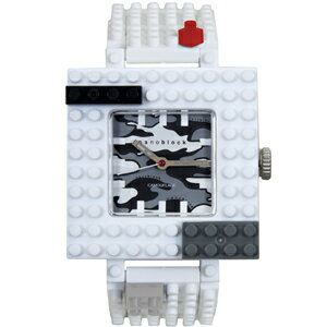 JAN 4573127410343 ナノブロック nanoblock デコれる腕時計 ナノスクエア CSQ-01 腕時計 画像