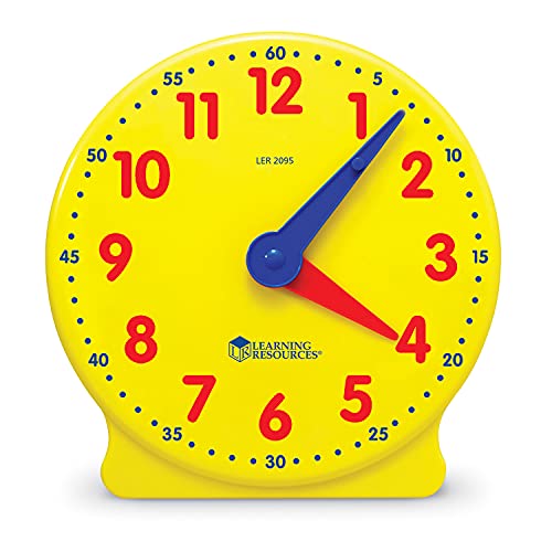 JAN 4573205120195 ラーニング リソーシーズ Learning Resources Big Time TM Student Clock 学習時計 生徒用 LSP 2095-J 株式会社ドリームブロッサム おもちゃ 画像