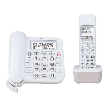 JAN 4573243092409 Pioneer デジタルコードレス留守番電話機 TF-SA16S(W) オンキヨーホームエンターテイメント株式会社 家電 画像