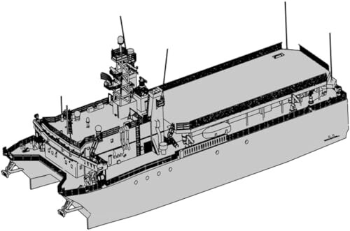 JAN 4573259020595 モデリウム 1/700 海上自衛隊 音響測定艦 ひびき レジンキット 有限会社モデリウム ホビー 画像