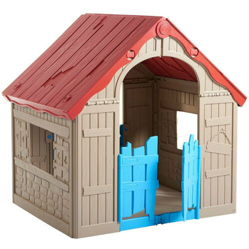 JAN 4573405815242 KETER 折りたたみ式プレイハウス WonderFold playhouse/ 大型遊具 ハンワホームズ株式会社 おもちゃ 画像