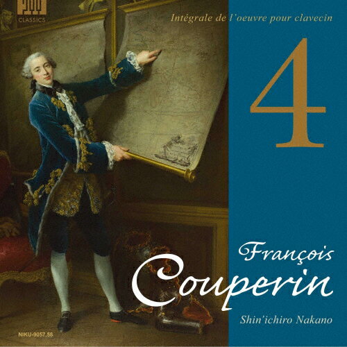 JAN 4573470770576 フランソワ・クープラン（1688-1733）　クラヴサン曲全集4/ＣＤ/NIKU-9057 (同)録音研究室 CD・DVD 画像