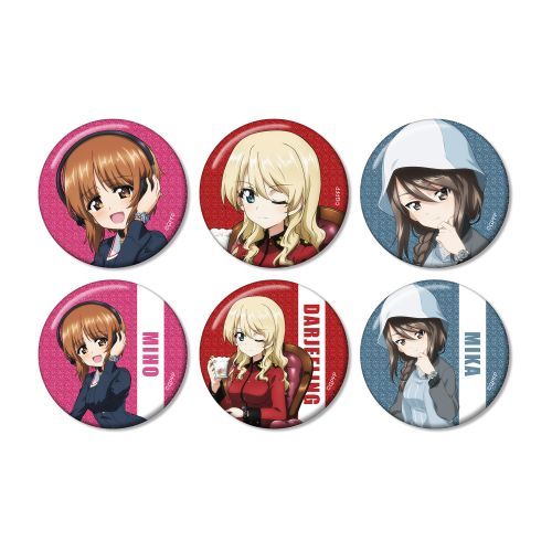 JAN 4573643074715 ガールズ&パンツァー 最終章 描き下ろし コラボウオッチ着用 Ver. トレーディング グリッター缶バッジ BOX グッズ 株式会社arma bianca ホビー 画像