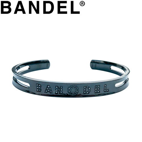 JAN 4580094440822 BANDEL Diamond Custom Bangle Black S/M DDCBBSM 株式会社BANDEL ジュエリー・アクセサリー 画像