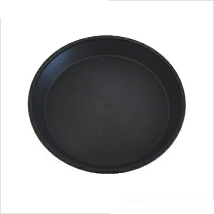 JAN 4580166880976 明和 セラアート受皿 植木鉢皿 プラスチック樹脂製 黒 Mサイズ 明和株式会社 花・ガーデン・DIY 画像