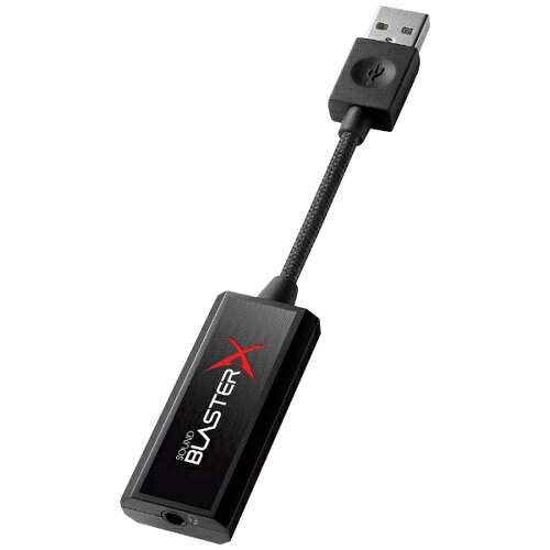 JAN 4580181851098 CREATIVE Sound Blaster  USBオーディオインターフェース SBX-G1 クリエイティブ・メディア株式会社 パソコン・周辺機器 画像