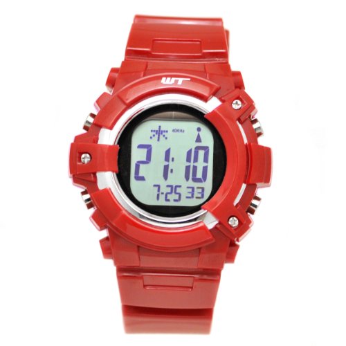 JAN 4580220730797 ウェーブトランス WaveTrance 腕時計 電波ソーラーウォッチ スポーツ デジタル レッド WT13003-RCSOL-3 株式会社アリアス 腕時計 画像