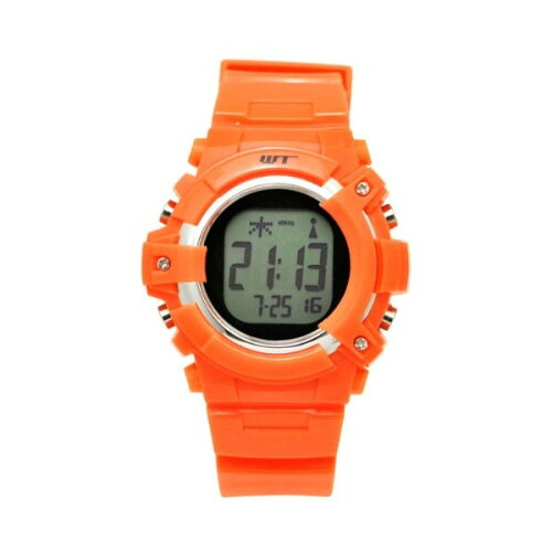 JAN 4580220730803 ウェーブトランス WaveTrance 腕時計 電波ソーラーウォッチ スポーツ デジタル オレンジ WT13003-RCSOL-4 株式会社アリアス 腕時計 画像