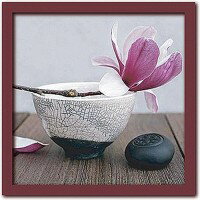 JAN 4580233082685 Art Collection Amelie VUILLON　Magnolia and bowl PR-1008 有限会社K-Art.Japan インテリア・寝具・収納 画像