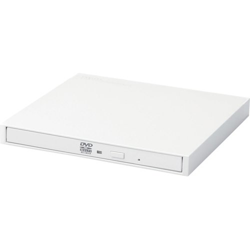 JAN 4580333598949 エレコム DVDドライブ 外付け ポータブル USB3.2(Gen1) ホワイト LDR-PML8U3VWH(1個) ロジテックINAソリューションズ株式会社 パソコン・周辺機器 画像