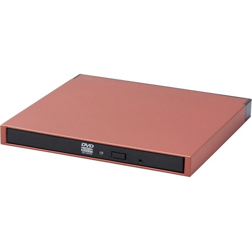 JAN 4580333598956 エレコム DVDドライブ 外付け ポータブル USB3.2(Gen1) レッド LDR-PML8U3VRD(1個) ロジテックINAソリューションズ株式会社 パソコン・周辺機器 画像