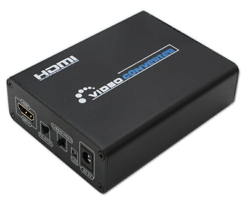 JAN 4580369090370 TSdrena  HDMI → アナログ (S端子&コンポジット) コンバーター(相性保障付き) HAM-CHICG-K - TSdrena MASS NEXT株式会社 パソコン・周辺機器 画像