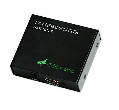 JAN 4580369090813 TSdrena HDMI分配器 スプリッター HAM-HI12 MASS NEXT株式会社 パソコン・周辺機器 画像