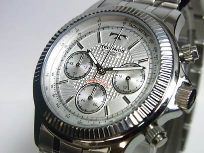 JAN 4580397951544 TECHNOS クロノグラフ 腕時計 メンズウォッチ T4156SS 有限会社ティーツーインターナショナル 腕時計 画像