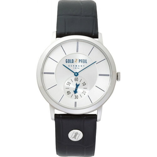 JAN 4580397960119 ゴールドファイル スタイリッシュメンズ腕時計 シルバー 有限会社ティーツーインターナショナル 腕時計 画像