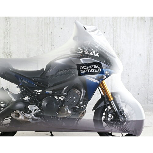 JAN 4580742230485 DCC532-GY ドッペルギャンガー ストレッチバイクカバー ADV アドベンチャーサイズに対応 DOPPELGANGER ビーズ株式会社 車用品・バイク用品 画像
