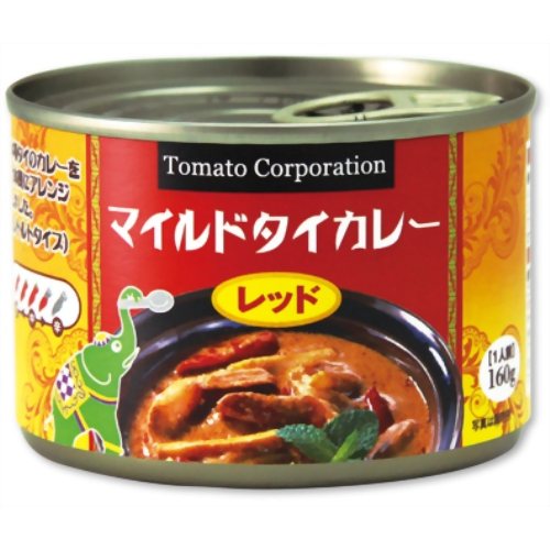 JAN 4582152492330 マイルドタイカレー レッド EO缶(160g) 株式会社トマトコーポレーション 食品 画像