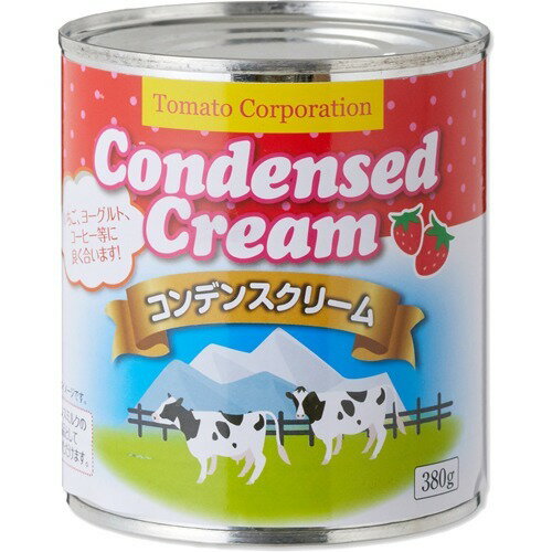 JAN 4582152499117 トマトコーポレーション コンデンスクリーム(380g) 株式会社トマトコーポレーション 食品 画像