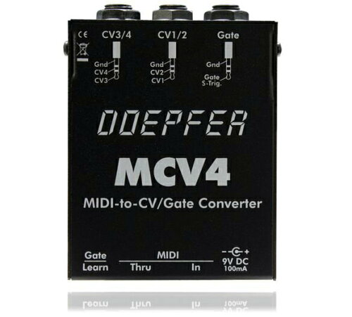 JAN 4582348920906 Doepfer MIDI/CVコンバーター MCV-4 有限会社〓産起業 楽器・音響機器 画像