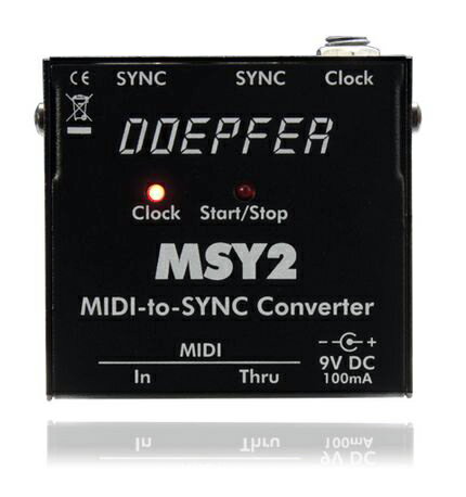 JAN 4582348920913 Doepfer MIDI/DINシンクコンバーター MSY-2 有限会社〓産起業 楽器・音響機器 画像