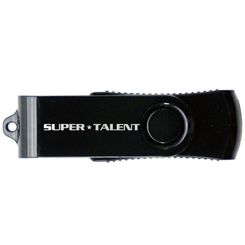 JAN 4582353572657 SUPERTALENT｜スーパータレント STU4RMP USBメモリ SUPERTALENT ブラック 4GB /USB2.0 /USB TypeA /回転式 株式会社アーキサイト パソコン・周辺機器 画像