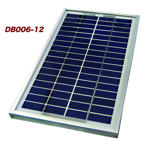 JAN 4582363682384 DENRYO 中 小型太陽光発電モジュール DB006-12 株式会社珪起電製作所 家電 画像
