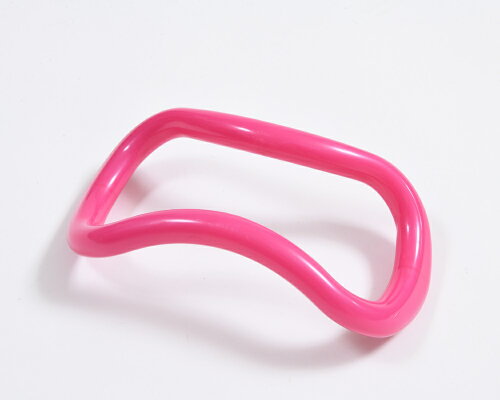 JAN 4582371090027 ウェーブストレッチリング プラスチック製 (男女兼用) ピンク 有限会社MAKIスポーツ ダイエット・健康 画像