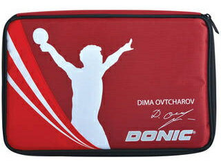 JAN 4582409077587 DONIC/ドニック EL028-AA DONIC Single Case Plus Ovtcharov DONIC シングルケース プラス オフチャロフ レッド イルマソフト株式会社 スポーツ・アウトドア 画像