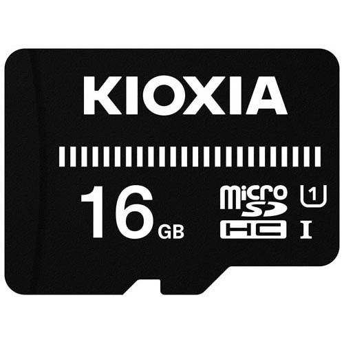 JAN 4582563850767 KIOXIA microSDHCカード EXCERIA BASIC 16GB KCA-MC016GS(1個) キオクシア株式会社 TV・オーディオ・カメラ 画像