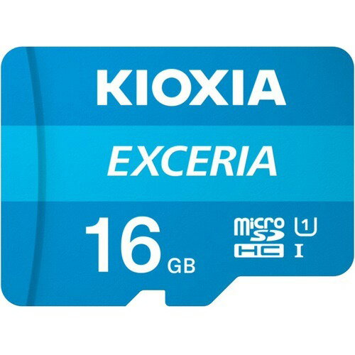 JAN 4582563850941 KIOXIA microSDHCカード EXCERIA 16GB UHS-I KMU-A016G(1個) キオクシア株式会社 TV・オーディオ・カメラ 画像