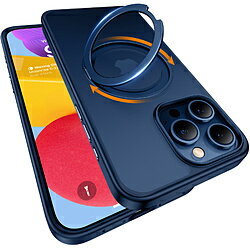 JAN 4582724761437 TORRASトラス UPRO Ostand Pro Case for iPhone 15 Torras トーラス ネイビーブルー X00FX0741 楽創天成株式会社 スマートフォン・タブレット 画像