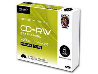 JAN 4589453405991 HIDISC データ用 CD-RW HDCRW80YP5SCX20 株式会社アッシー TV・オーディオ・カメラ 画像