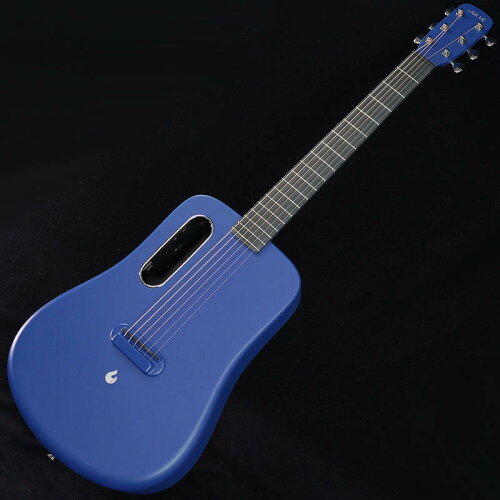 JAN 4589537332243 LAVA MUSIC ラヴァ・ミュージック アコースティックギター LAVA ME2 Blue 革新的デザインのカーボンファイバーミニギター！ (同)NEXT TONE 楽器・音響機器 画像