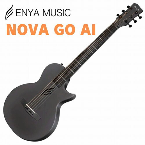 JAN 4589537333356 ENYA Guitars エンヤ・ギターズ アコースティックギター NOVA GO AI / Black (同)NEXT TONE 楽器・音響機器 画像