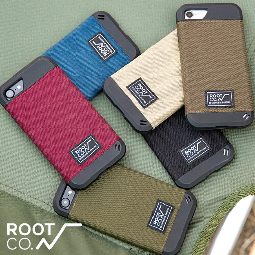 JAN 4589546432002 ROOT iPhone 7用 Gravity Shock Resist Fabric Case ブラック ROOT株式会社 スマートフォン・タブレット 画像
