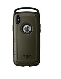 JAN 4589546432521 ROOT CO.iPhoneX 耐衝撃 ケース GRAVITY Shock Resist Case Pro. マットカーキ米軍MIL規格取得 ROOT株式会社 スマートフォン・タブレット 画像