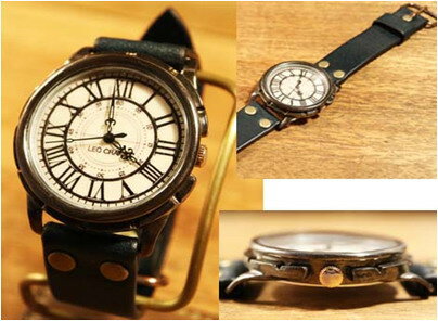 JAN 4589603660225 時計作家のこだわり手作り腕時計 LEO CRAFT レオクラフト メンズ BS-GW121/ 有限会社アイ・エス・エム 腕時計 画像