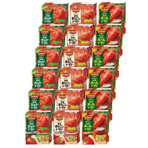 JAN 4589721756046 デルモンテ 完熟トマト3種アソートセット(18個入) 有限会社フジヒサ 食品 画像