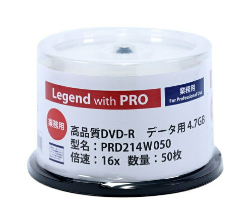 JAN 4589777912144 JAPAN DISC Legend with PRO DVD-R PRD214W050 株式会社ジャパンディスク パソコン・周辺機器 画像