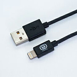 JAN 4589785190114 GOPPA Lightning USBケーブル ブラック GP-LC100USB/B ゴッパ(同) スマートフォン・タブレット 画像