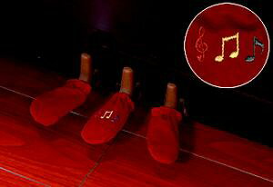 JAN 4589946370638 音符ペダルカバー ワイン 204130201 株式会社レオノーレ 楽器・音響機器 画像