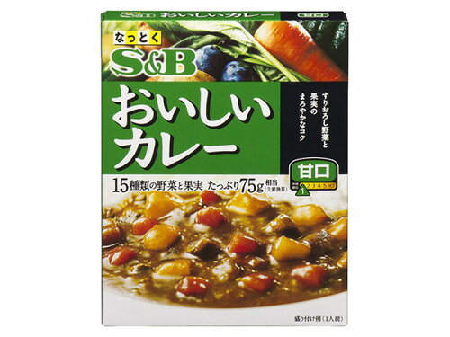 JAN 4901002136710 Ｓ＆Ｂなっとくのおいしいカレー甘口 ヱスビー食品株式会社 食品 画像
