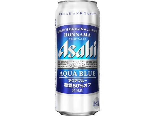 JAN 4901004005625 アサヒ 本生アクアブルー 缶 500ml アサヒビール株式会社 ビール・洋酒 画像