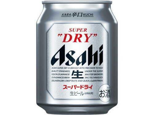 JAN 4901004007612 アサヒビール スーパードライ缶２５０ アサヒビール株式会社 ビール・洋酒 画像