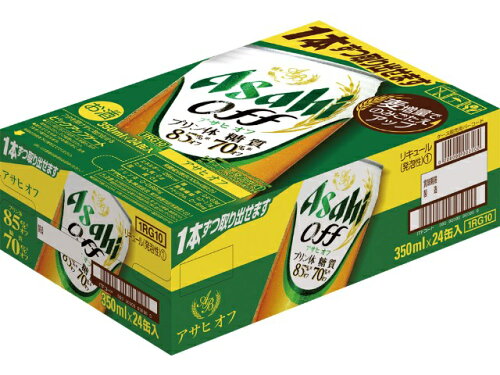 JAN 4901004010902 アサヒオフ缶350ml　24缶入り アサヒビール株式会社 ビール・洋酒 画像