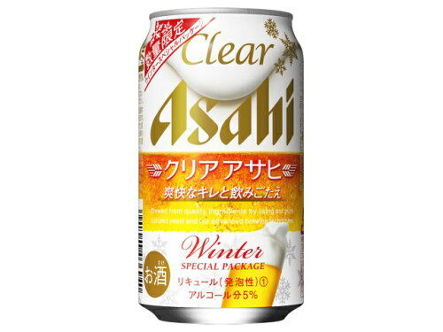 JAN 4901004036940 アサヒ クリアアサヒ スペシャルパッケージ 缶 350ml アサヒビール株式会社 ビール・洋酒 画像