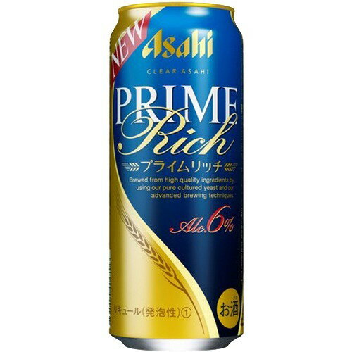 JAN 4901004042149 クリアアサヒ プライムリッチ 缶(500ml*24本入) アサヒビール株式会社 ビール・洋酒 画像